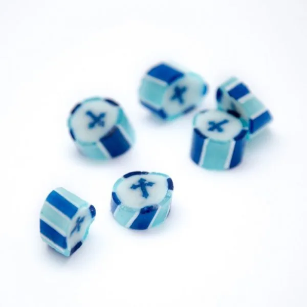 Blue Cross Rock Candy