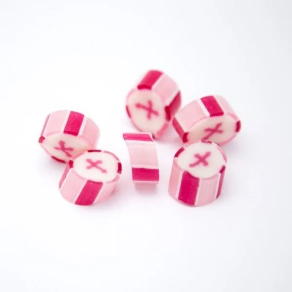 Pink Cross Rock Candy