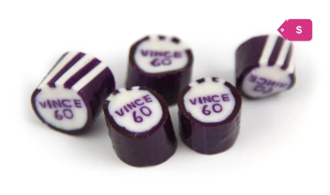 personalised candy how much is it?