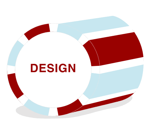 Design of personalised candy with multiple colours